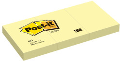 3M Post-it® Not Sarı 100 yaprak 38x51mm - 3M