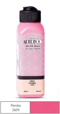Artdeco Akrilik Boya 140 ml.Pembe - 1