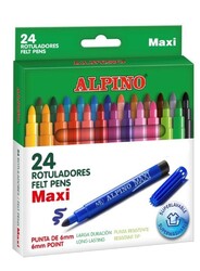 Alpino AR-07 Maxi Keçeli Kalem 24'lü - Alpino