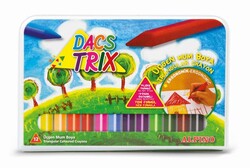 Alpino DA-125 Dacstrik Üçgen Mum Boya 12'li - Alpino