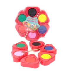 Alpino Süper Jumbo Suluboya 6 Renk - Alpino