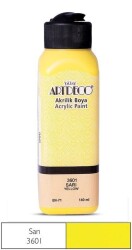 Artdeco Akrilik Boya 140 ml.Sarı - Artdeco