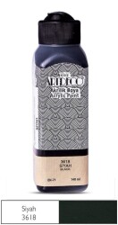 Artdeco Akrilik Boya 140 ml.Siyah - Artdeco