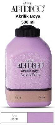 Artdeco Akrilik Boya 500 ml.Lila - 1
