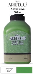 Artdeco Akrilik Boya 500 ml.Yayla Yeşili - Artdeco