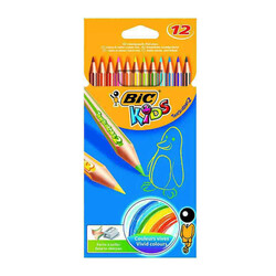 Bic Tropicolors Kuru Boya Kalemi 12 Renk - Bic