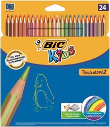 Bic Tropicolors Kuru Boya Kalemi 24 Renk - Bic