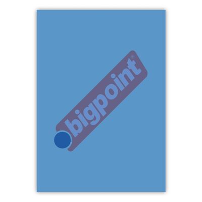 Bigpoint A4 Cilt Kapağı 150 Mikron Şeffaf Mavi 100'lü Paket - 1