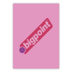 Bigpoint - Bigpoint A4 Cilt Kapağı 150 Mikron Şeffaf Pembe 100'lü Paket