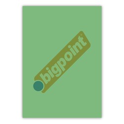 Bigpoint - Bigpoint A4 Cilt Kapağı 150 Mikron Şeffaf Yeşil 100'lü Paket