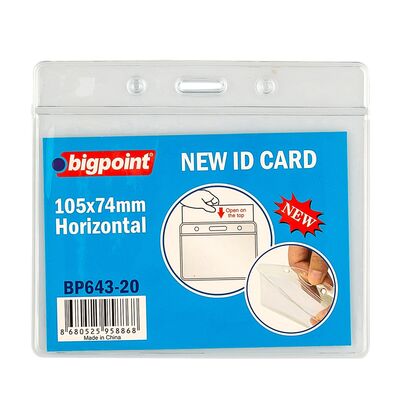 Bigpoint Kart Poşeti Yatay 105x74mm 100'lü Kutu - 1