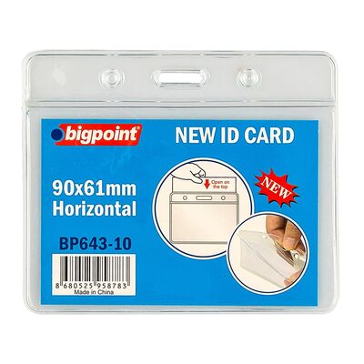 Bigpoint Kart Poşeti Yatay 90x61mm 100'lü Kutu - 1