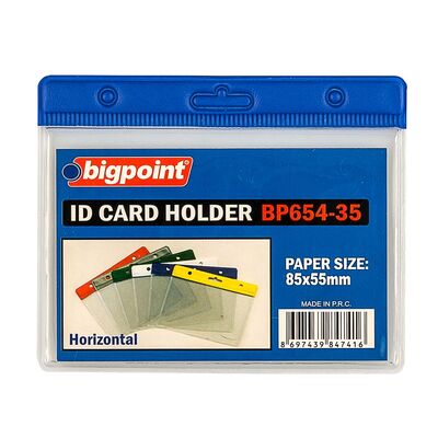 Bigpoint Kart Poşeti Yatay Mavi 85x55mm 100'lü Kutu - 1