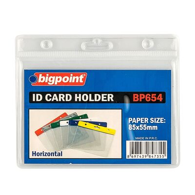 Bigpoint Kart Poşeti Yatay Şeffaf 85x55mm 100'lü Kutu - 1