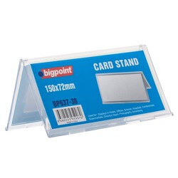 Bigpoint Kart Standı Çift Taraflı 150x72mm - Bigpoint