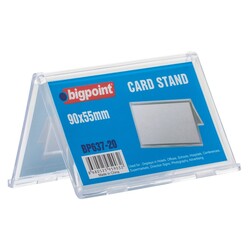 Bigpoint Kart Standı Çift Taraflı 90x55mm - 200 lü Kutu - Bigpoint