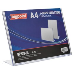 Bigpoint Kart Standı Yatay A4 - 20 li Kutu - Bigpoint