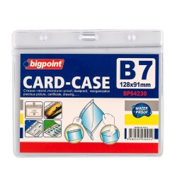 Bigpoint Kilitli Kart Poşeti Yatay B7 (128x91mm) - Bigpoint