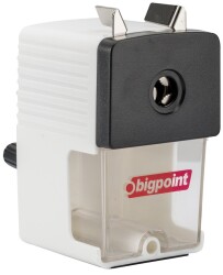 Bigpoint Masa Tipi Kalemtraş Beyaz(Jumbo Açabilir) - Bigpoint