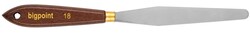 Bigpoint Metal Spatula No:18 (Painting Knife) - Bigpoint