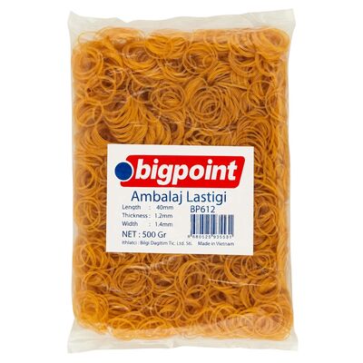 Bigpoint Mini Ambalaj Lastiği 500 Gram %100 Kauçuk - 1