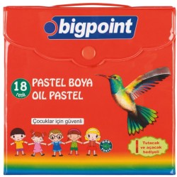 Bigpoint Pastel Boya 18 Renk Çantalı - 1