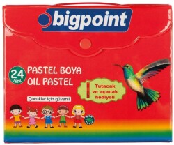 Bigpoint Pastel Boya 24 Renk Çantalı - Bigpoint