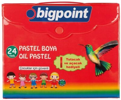 Bigpoint Pastel Boya 24 Renk Çantalı - 1
