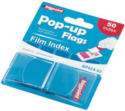 Bigpoint Pop-up Film Index Tekli Mavi - 1