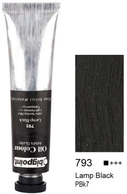 Bigpoint Yağlı Boya 200 ml Lamp Black 793 - 1