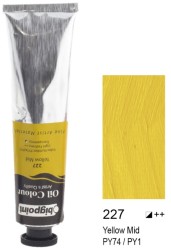 Bigpoint Yağlı Boya 200 ml Yellow Mid 227 - Bigpoint