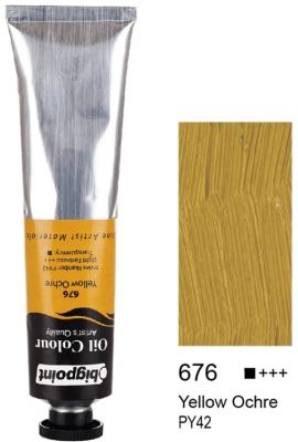 Bigpoint Yağlı Boya 200 ml Yellow Ochre 676 - 1