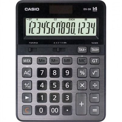 Casio DS-3B Hesap Makinesi Masa Üstü 14 Hane - 1