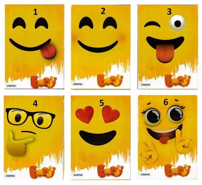 Defne Emoji A-4 P.P. Kapak Metod Defteri 40 Yp Kareli - 1