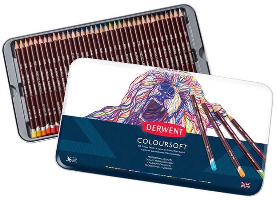 Derwent Coloursoft 36
