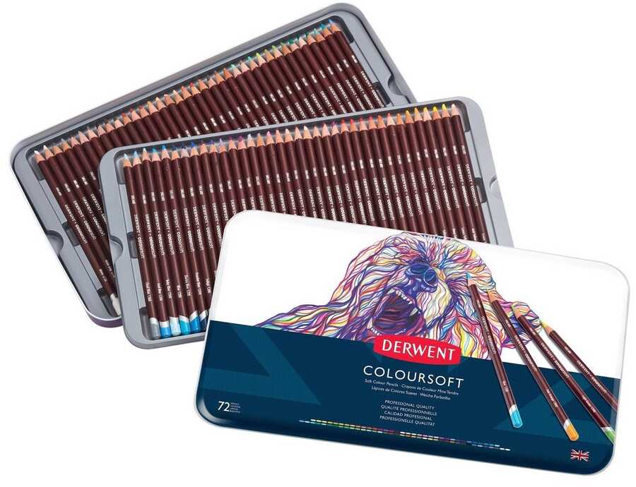 Derwent Coloursoft 72