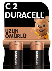 Duracell Alkalin C Orta Boy Pil 2'li Paket - Duracell