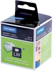 Dymo Lw Adres Etiketi 260 Etiket/Paket 89x28 mm (99010) - 6 lı pk. - Dymo
