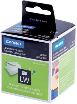 Dymo Lw Adres Etiketi 260 Etiket/Paket 89x28 mm (99010) - 6 lı pk. - 1