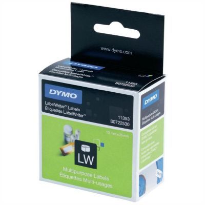 Dymo Lw Çok Amaçlı Etiket 1000 Etiket/Paket 24x12 mm (11353) - 6 lı pk. - 1