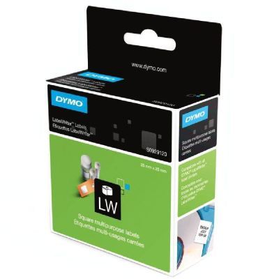 Dymo Lw Çok Amaçlı Kare Etiket 750 Etiket/Paket 25x25 mm - 6 lı pk. - 1