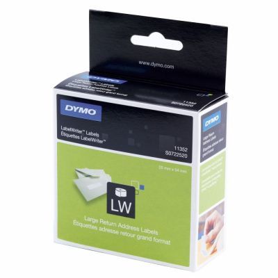 Dymo Lw İade Adres Etiketi 500 Etiket/Paket 25x54 mm (11352) - 1