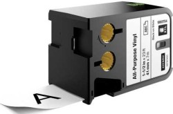 Dymo XTL Çok Amaçlı Vinil 41 mmx7 m Beyaz/Siyah - Dymo