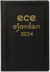 Ece 2024 Anadolu 17x25 Günlük Çizgili Ticari Ajanda - Ece