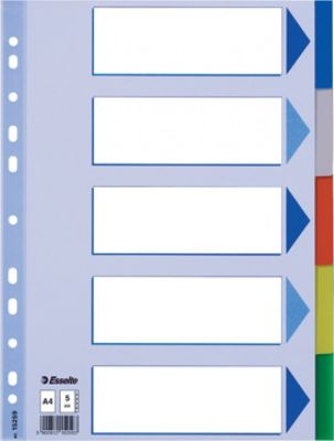 Esselte Separatör A4 5 Renkli - 1