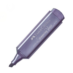 Faber-Castell 1546 Fosforlu Kalem Metalik Mor - Faber Castell