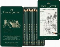 Faber Castell - Faber-Castell 9000 Design Set (5B-5H)