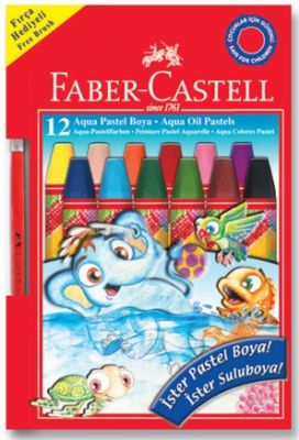 Faber-Castell Aqua Pastel Boya 12 Renk - 1