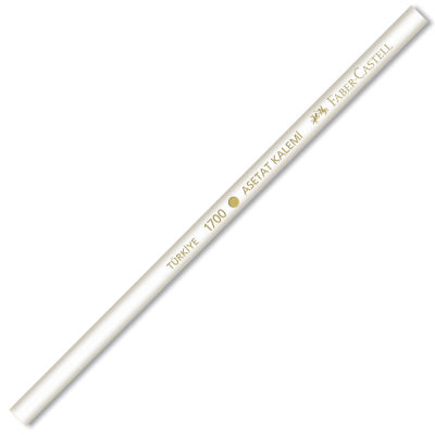 Faber-Castell Asetat Boya Kalemi Beyaz - 1