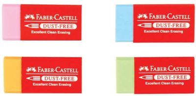Faber-Castell Dust-Free Renkli Silgi - 1